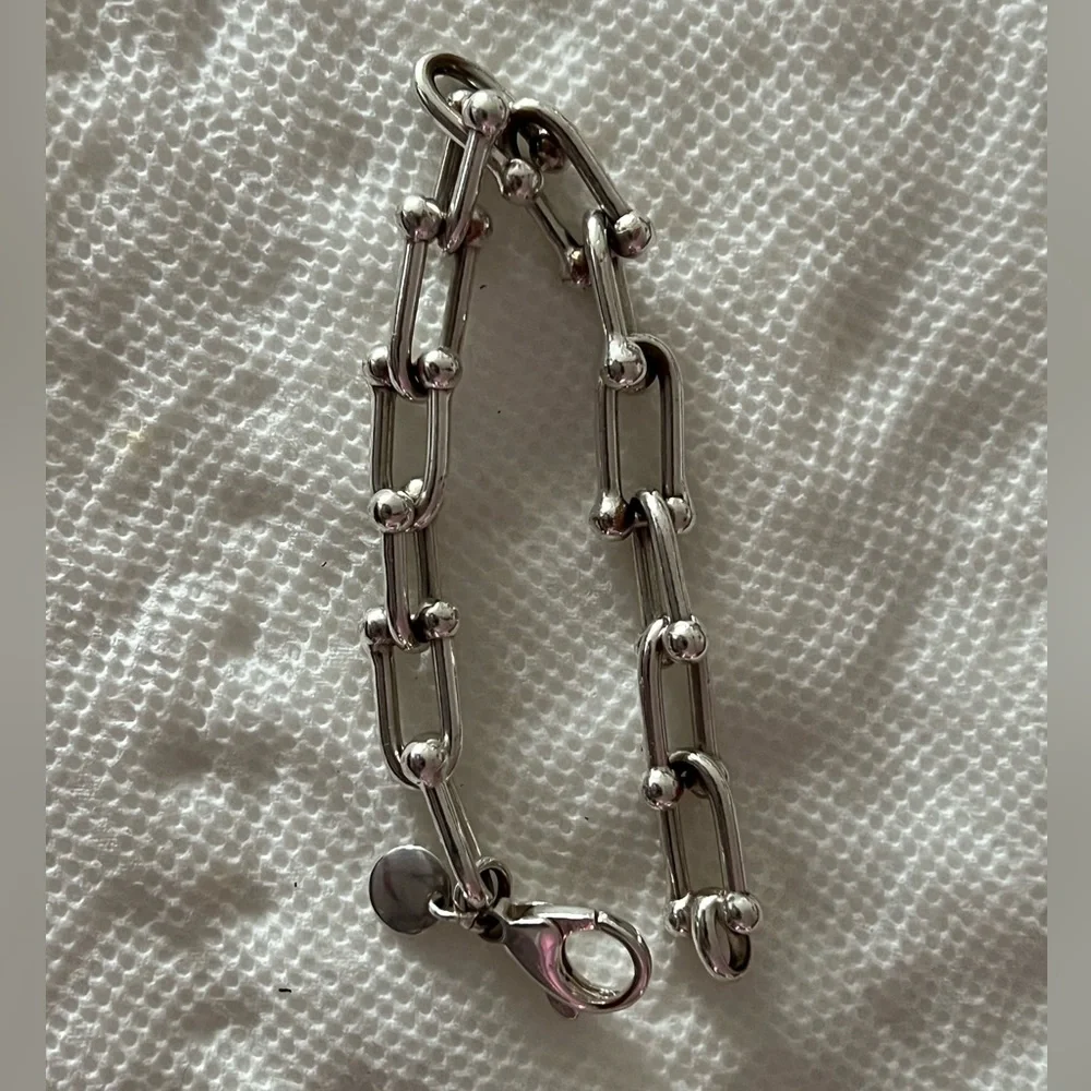 Hardwear sterling silver link bracelet - Picture 5 of 8